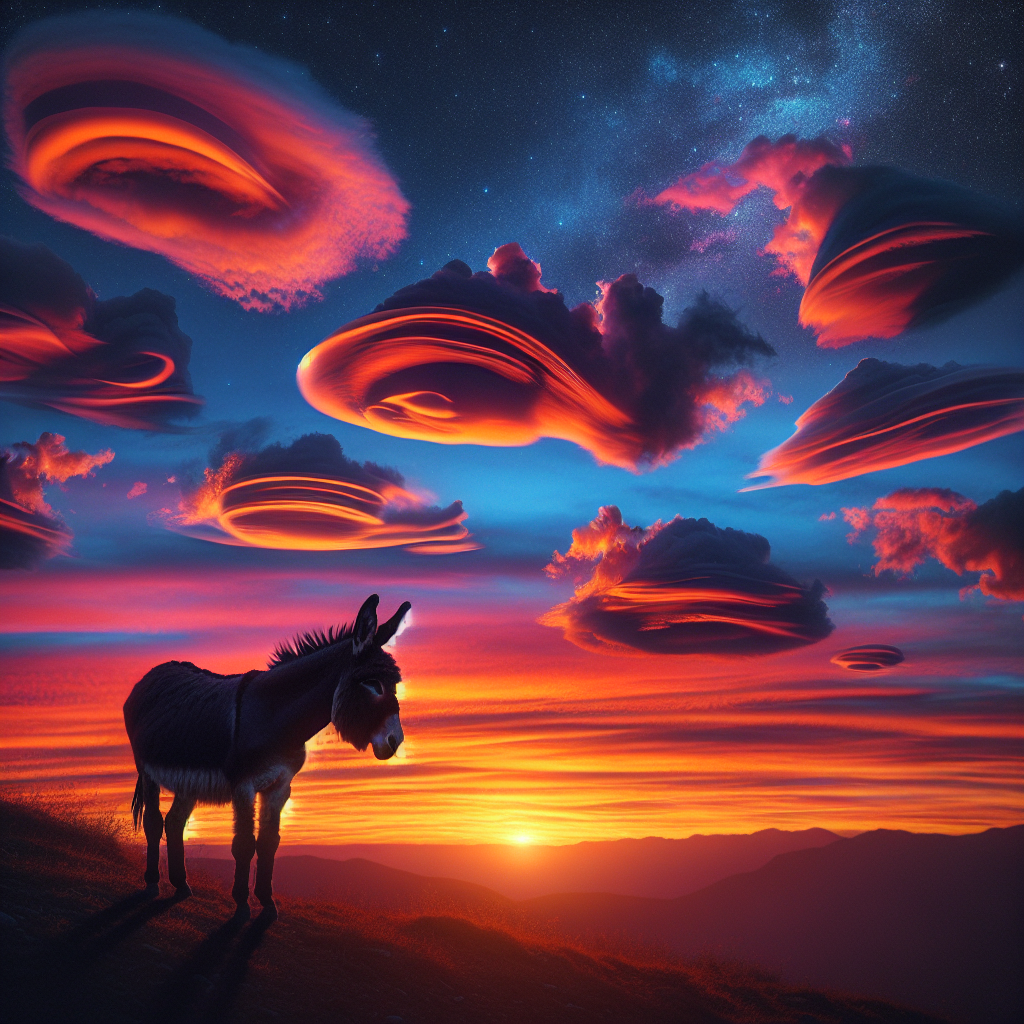 Esel – Der Überraschte Wanderer