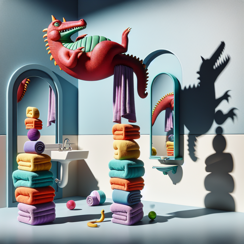 Das Handtuch-Monster