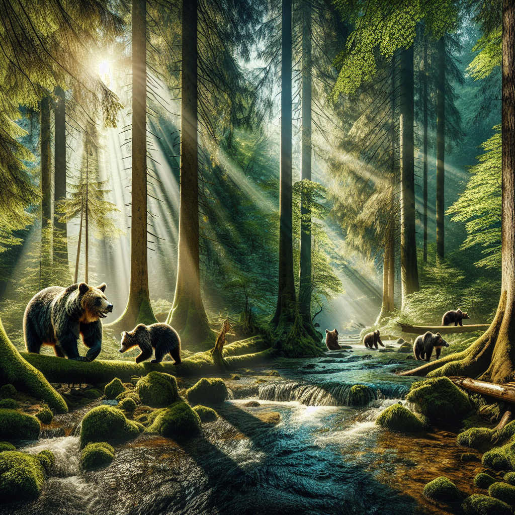 Distribution map for Braunbär – Der majestätische Herrscher der Wälder