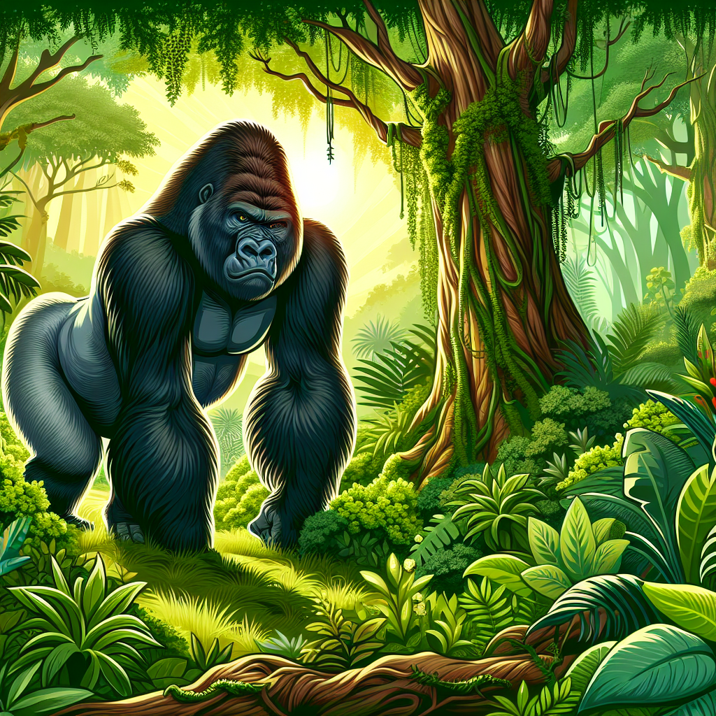 Gorilla – Der majestätische Wächter der Wälder