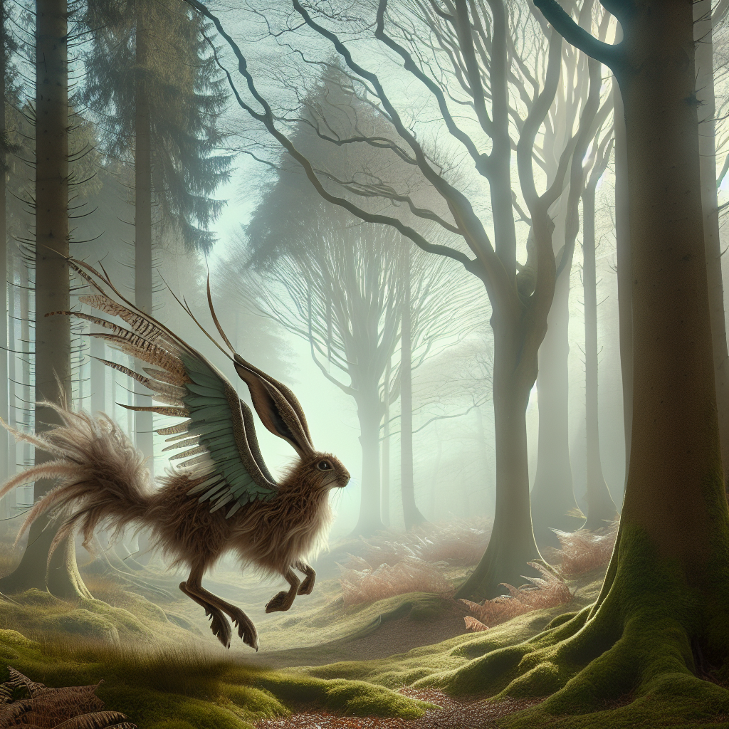 Wolpertinger – Der Surrealistische Schattenspieler der Wälder