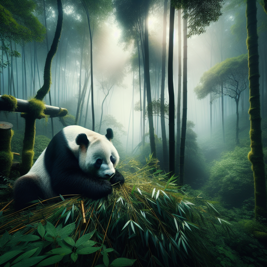 Distribution map for Panda – Der bezaubernde Bär der Bambuswälder