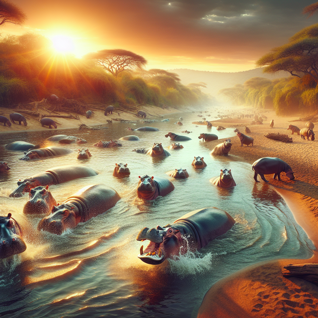 Distribution map for Flusspferd – Das imposante Tier der Flüsse