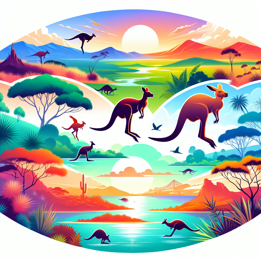 Distribution map for Känguru – Der Hüpfer Australiens