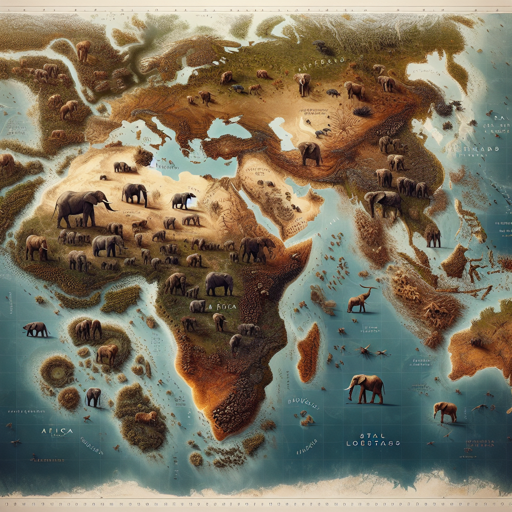 Distribution map for Elefant – Der sanfte Riese der Savannen