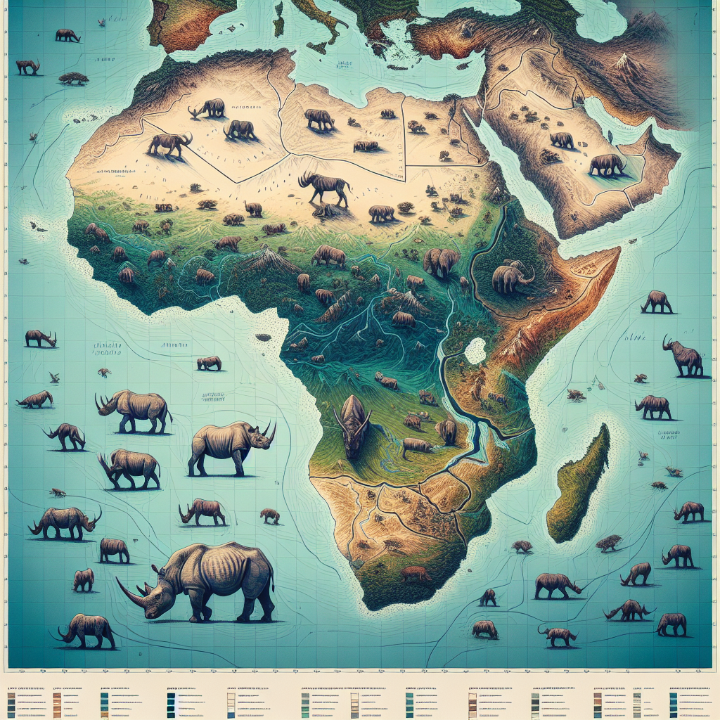 Distribution map for Nashorn – Der majestätische Wächter der Savannen