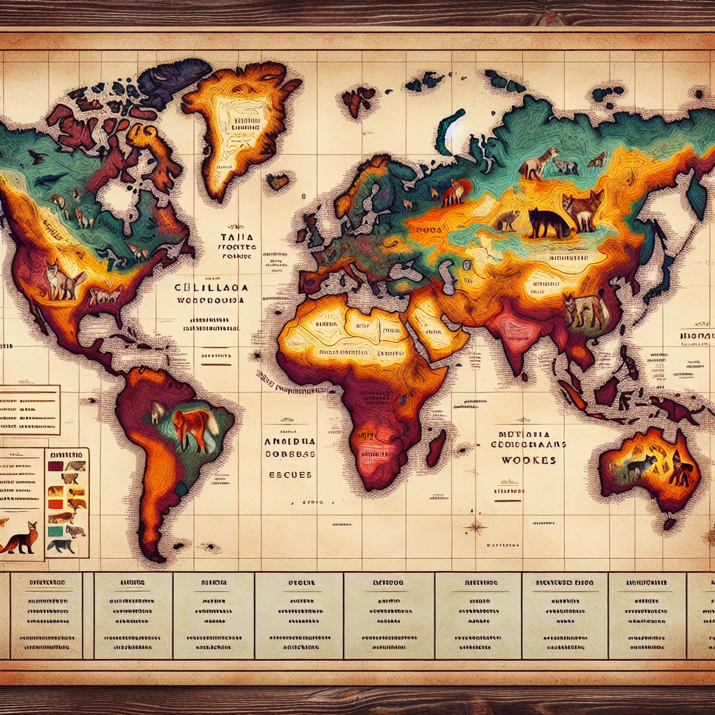 Distribution map for Fuchs – Meister der Täuschung und Eleganz
