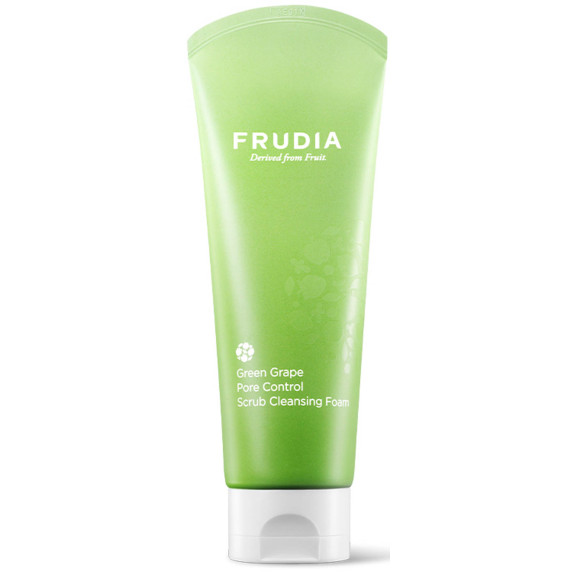 Frudia Green Grape Pore Control Scrub Cleansing Foam (145ml)