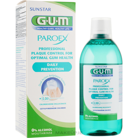 GUM  PAROEX DAILY PREVENTION MOUTHWASH 500ML