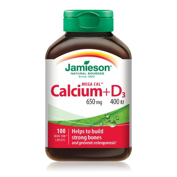 Jamieson MEGA CAL™ | CALCIUM & VITAMIN D3