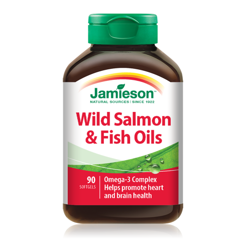 Jamieson Omega-3 Complex |Wild Salmon & Fish Oils