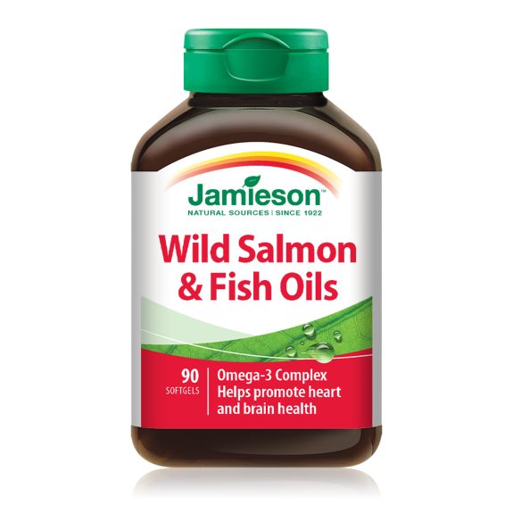 Jamieson Omega-3 Complex |Wild Salmon & Fish Oils