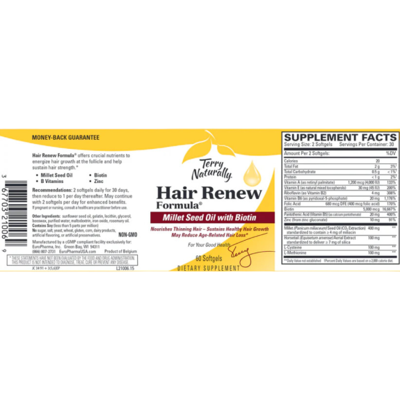 Hair Renew Formula - 60 Softgel