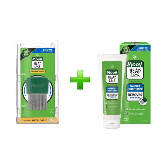 MOOV Head Lice Comb & Conditioner (200ml)
