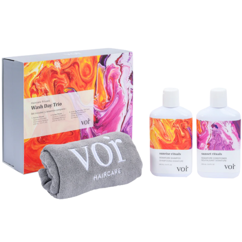 VOIR Haircare Rituals: Wash Day Trio