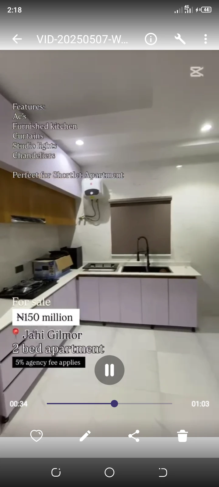 2 Bedroom Flat for Sale in Jahi Gilmor, FCT - Image 4