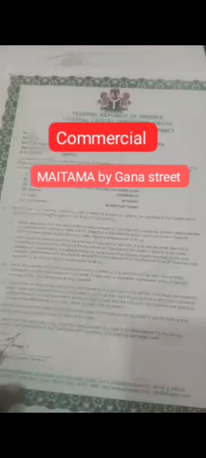 Land for Sale in Maitama, FCT - Image 1