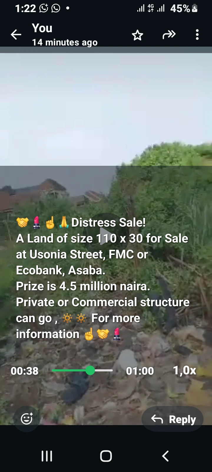 Land for Sale in Nnebisi by fmc, Delta - Image 1