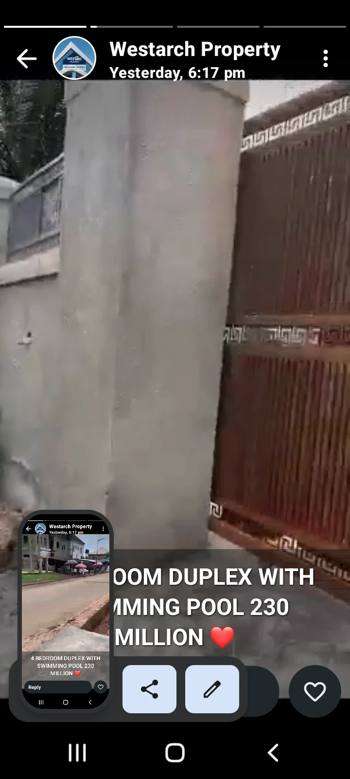 Duplex for Sale in Okpanam road, Delta