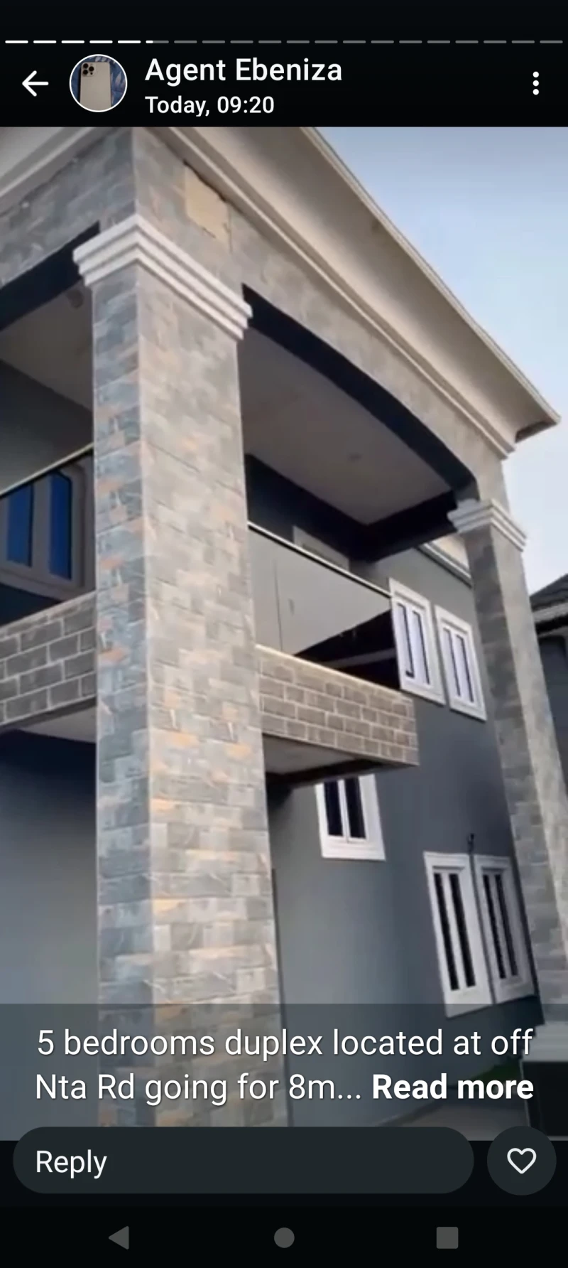 Duplex for Rent in Back of NTA, Delta - Image 1