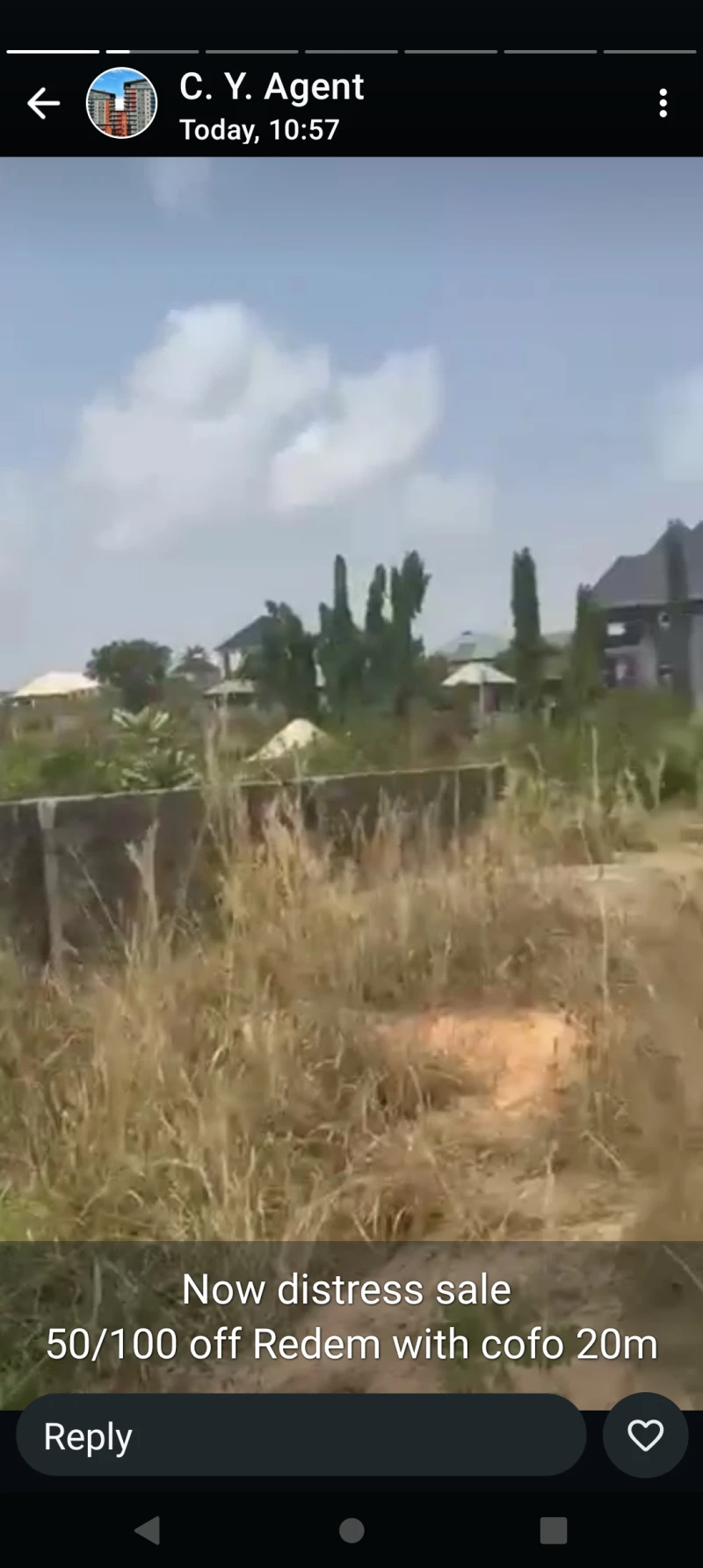 Land for Sale in Redeem Road, Delta - Image 1