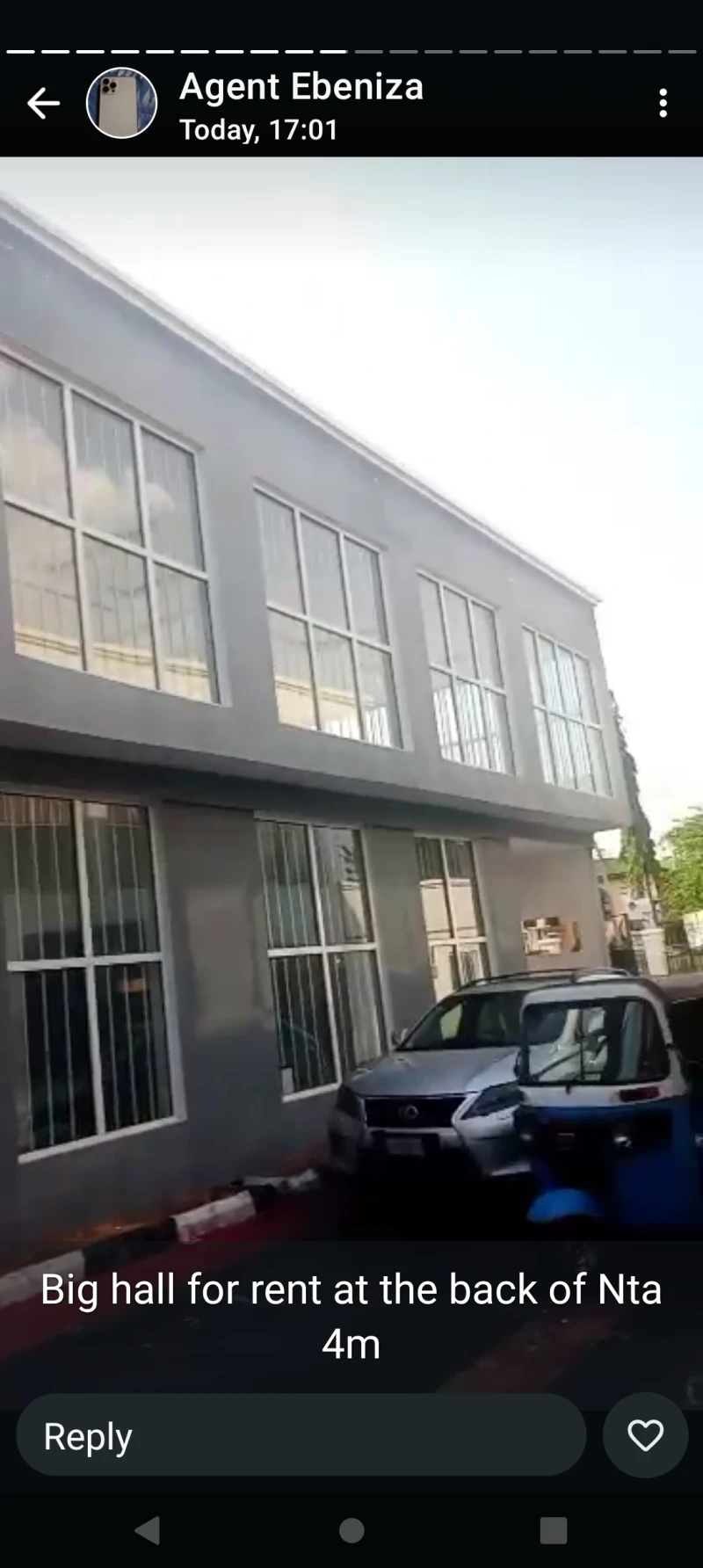 Hall for Rent in NTA, Delta - Image 1