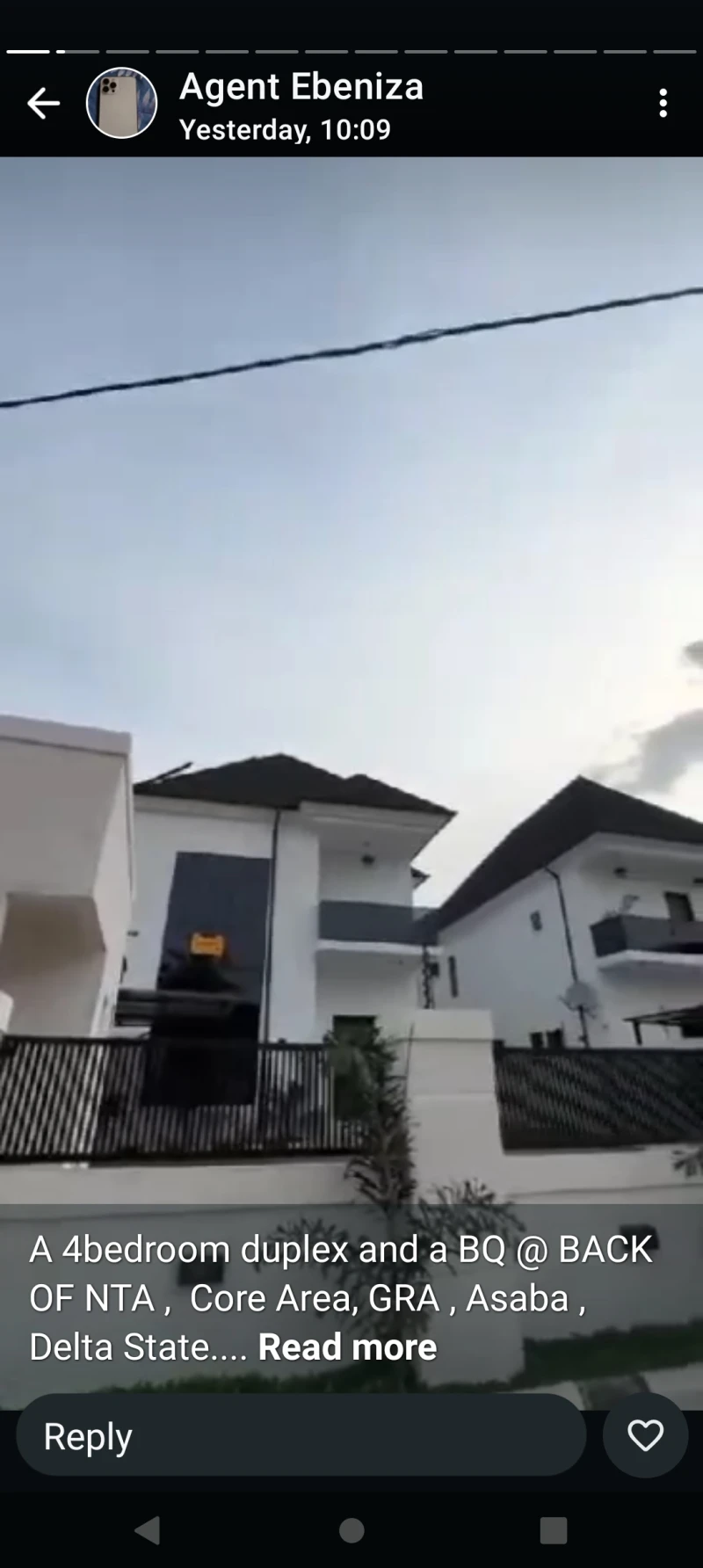 Duplex for Sale in Back of NTA, Delta - Image 1