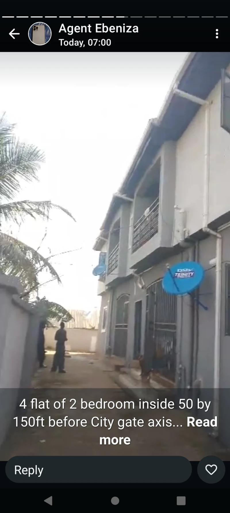 2 Bedroom Flat for Sale in City Gate in Okpanam town, Delta - Image 1