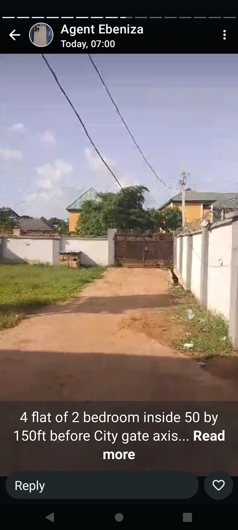 2 Bedroom Flat for Sale in City Gate in Okpanam town, Delta - Image 2