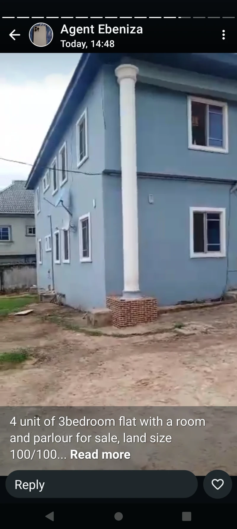 3 Bedroom Flat for Sale in Air port view, Delta - Image 1