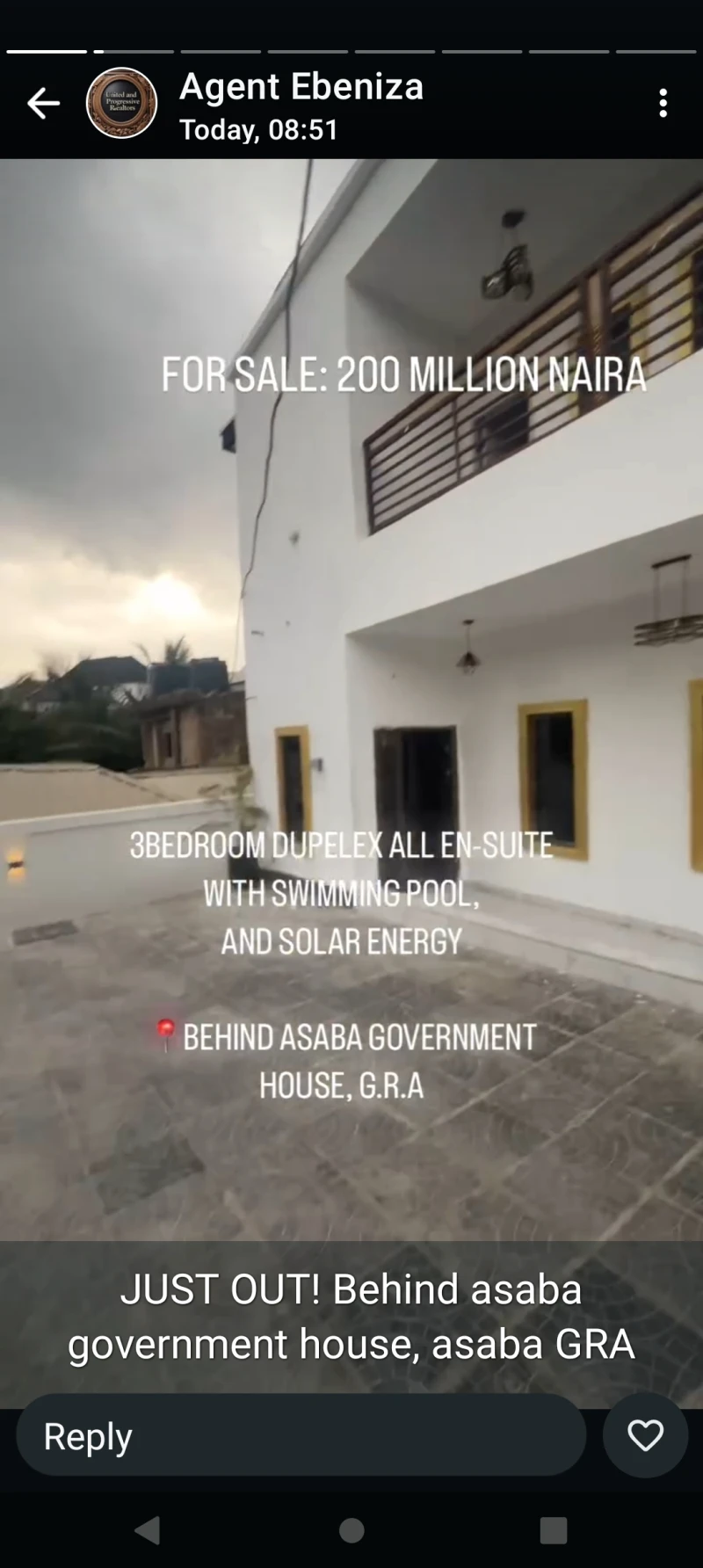 Duplex for Sale in Behind Asaba Government house, Delta - Image 3
