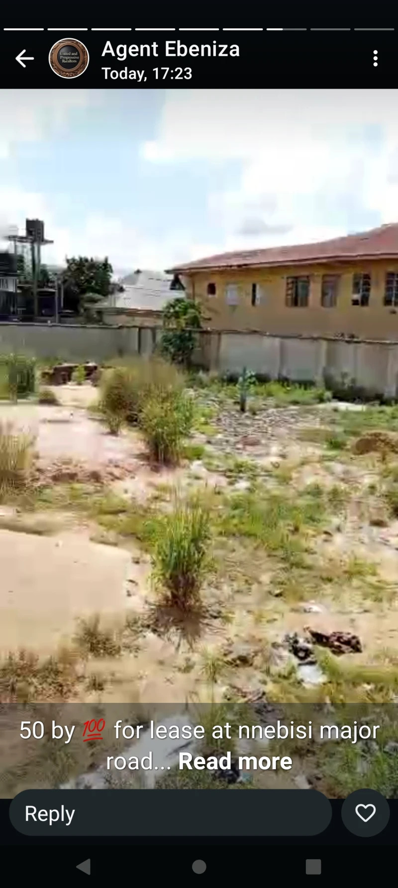Land for Lease in Nnebisi major road, Delta - Image 5