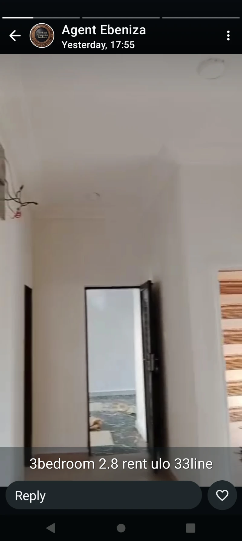 3 Bedroom Flat for Rent in ULO, Delta - Image 2