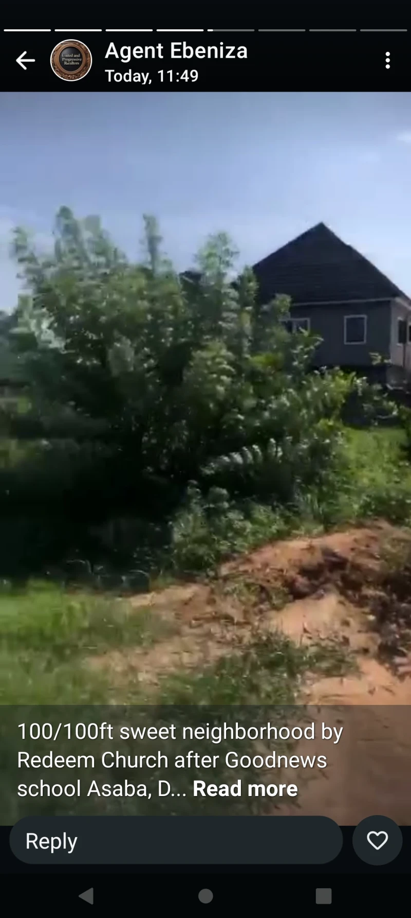 Land for Sale in Redeem road, Delta - Image 2
