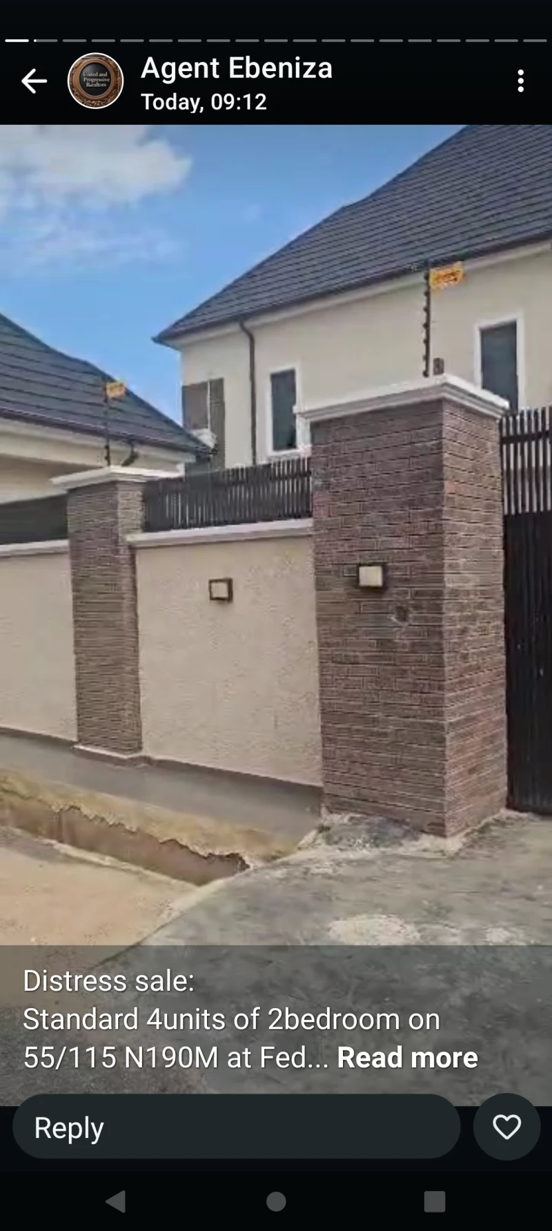 2 Bedroom Flat for Sale in Federal Housing estate. 4 Units of 2 bed, Delta - Image 1