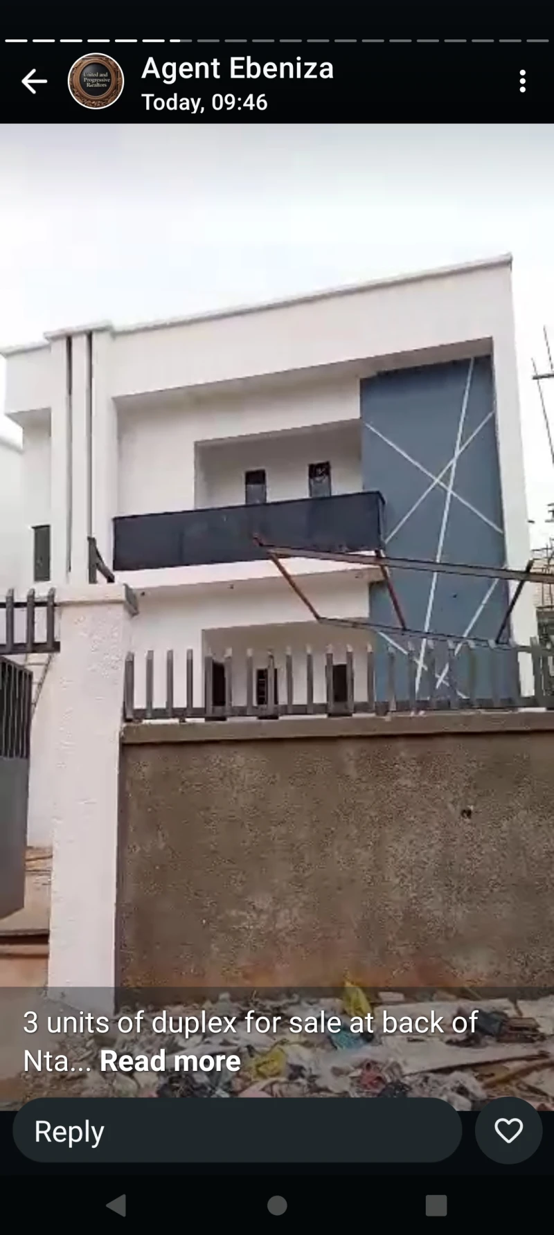 Duplex for Sale in Back of NTA. 3 different duplex, Delta - Image 1