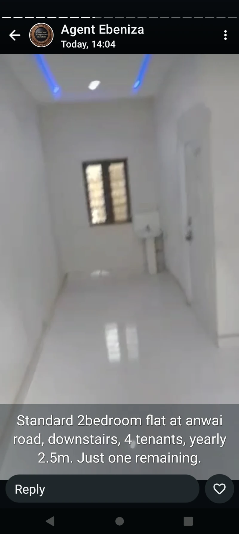 2 Bedroom Flat for Rent in Anwai Road, Delta - Image 2