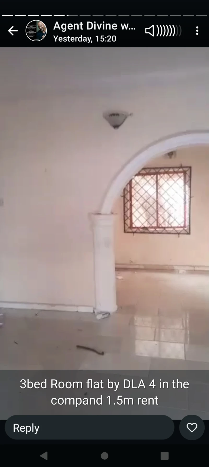 3 Bedroom Flat for Rent in DLA. 4 in the compound, Delta - Image 3