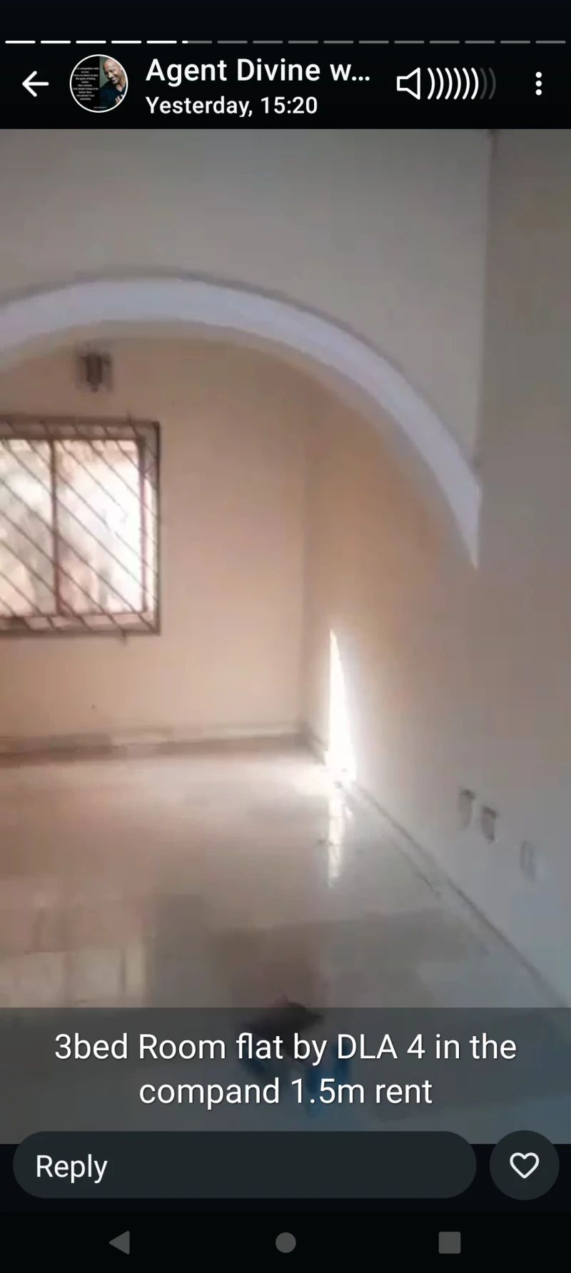 3 Bedroom Flat for Rent in DLA. 4 in the compound, Delta - Image 2