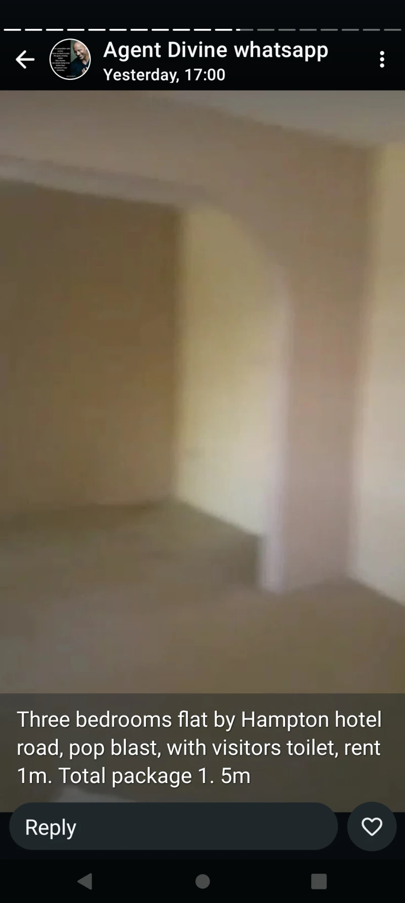 3 Bedroom Flat for Rent in Back of Hampton Hotel, Delta - Image 3