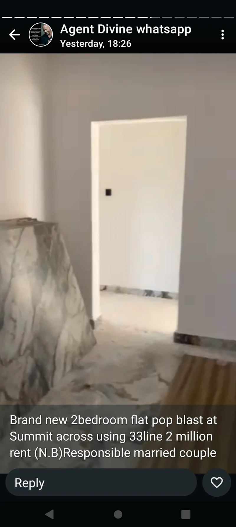 2 Bedroom Flat for Rent in Across, Delta - Image 2