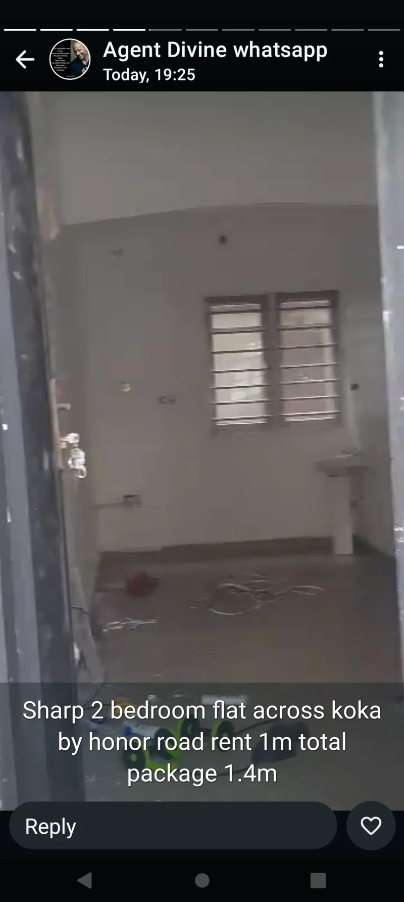 2 Bedroom Flat for Rent in Across koka, Delta - Image 1