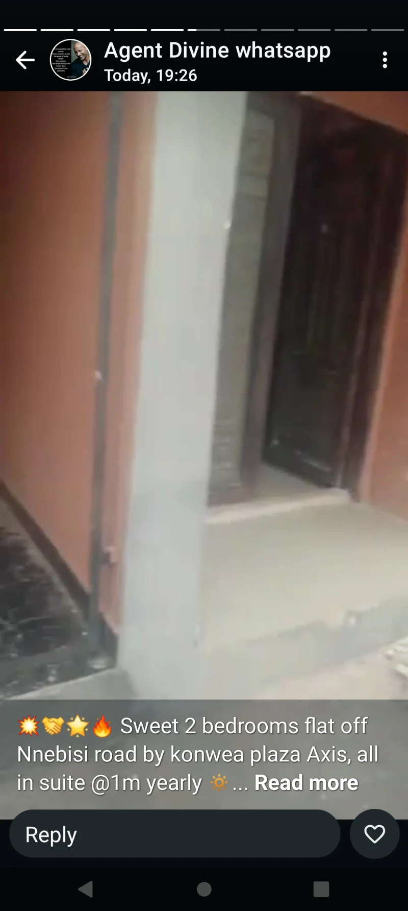 2 Bedroom Flat for Rent in Nnebisi road by Kowea plaza, Delta - Image 1