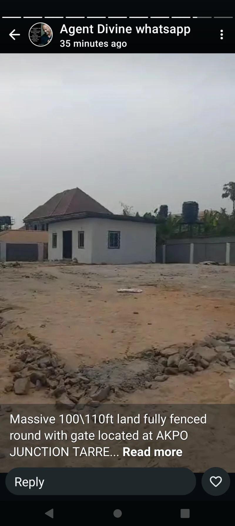 Land for Sale in Akpu road, Okpanam, Delta - Image 2