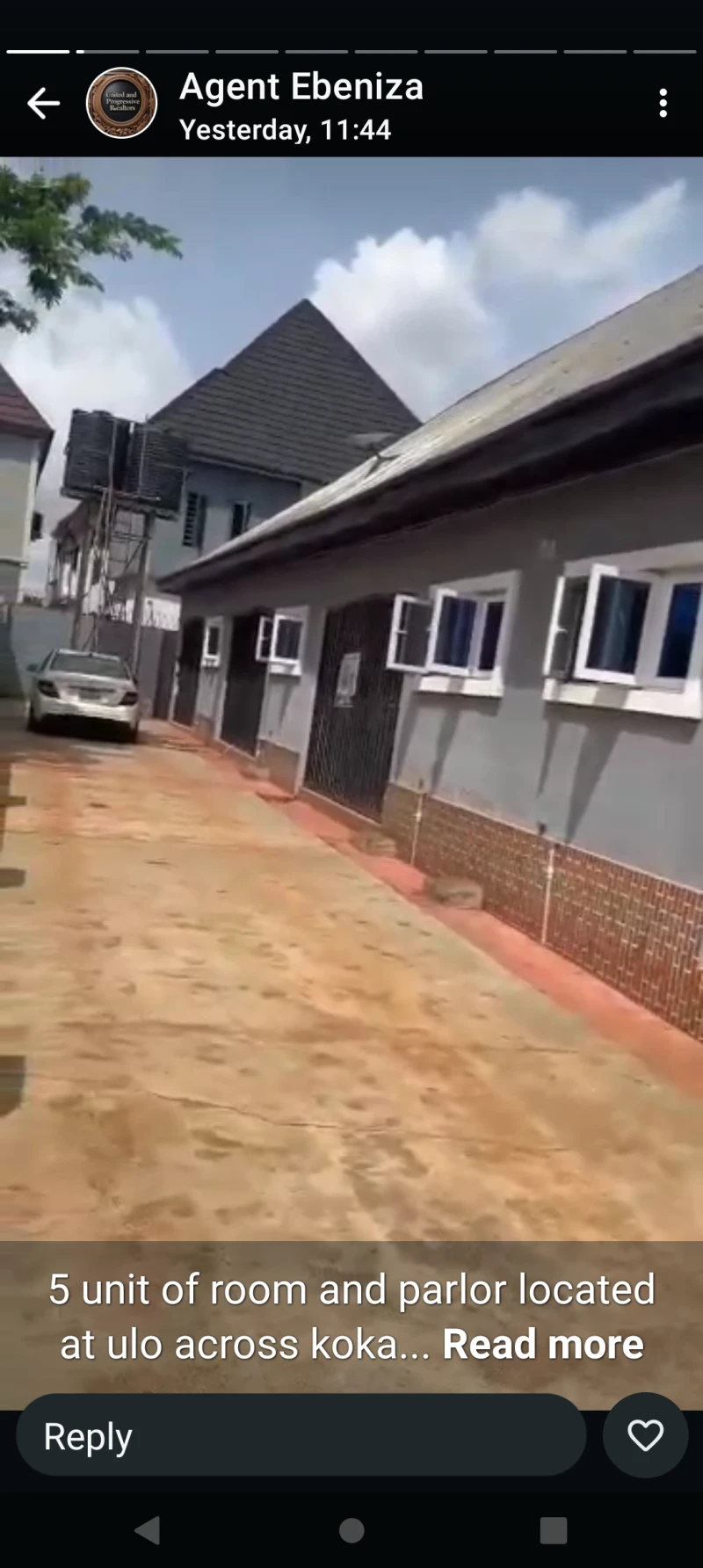 1 Bedroom Flat for Sale in 5 units of room and parlor at U.L.O. across koka, Delta - Image 3