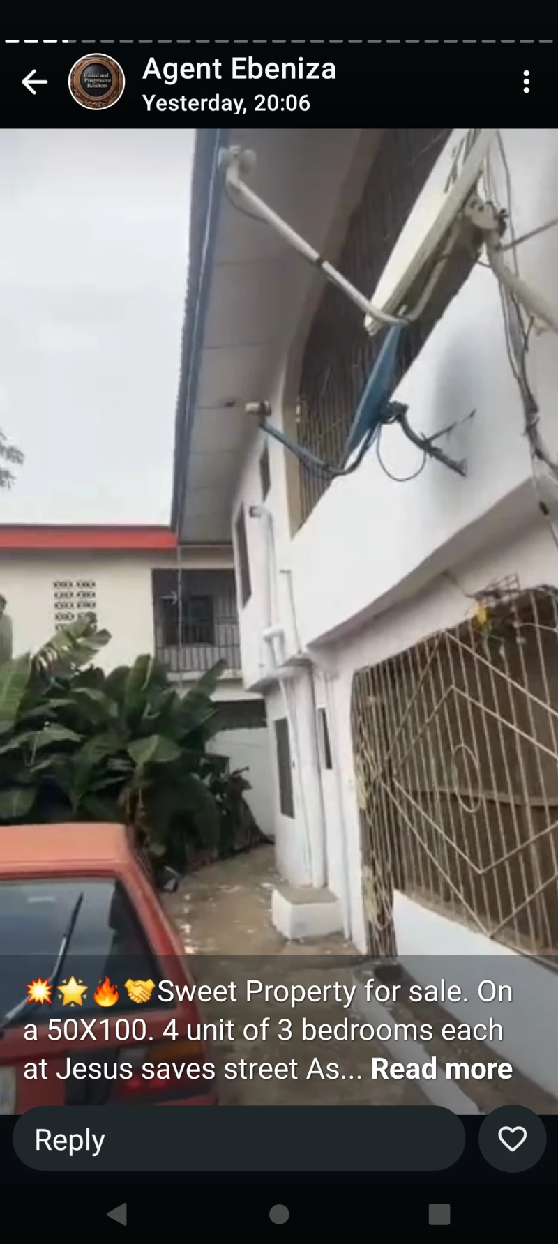 3 Bedroom Flat for Sale in 4 units of 3 bedroom flats at Jesus saves, Delta - Image 1
