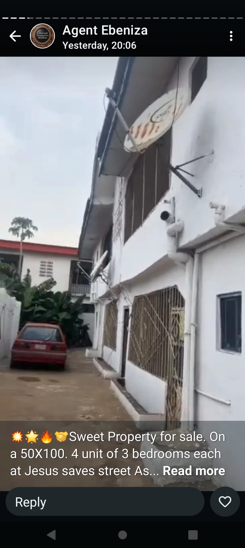 3 Bedroom Flat for Sale in 4 units of 3 bedroom flats at Jesus saves, Delta - Image 2