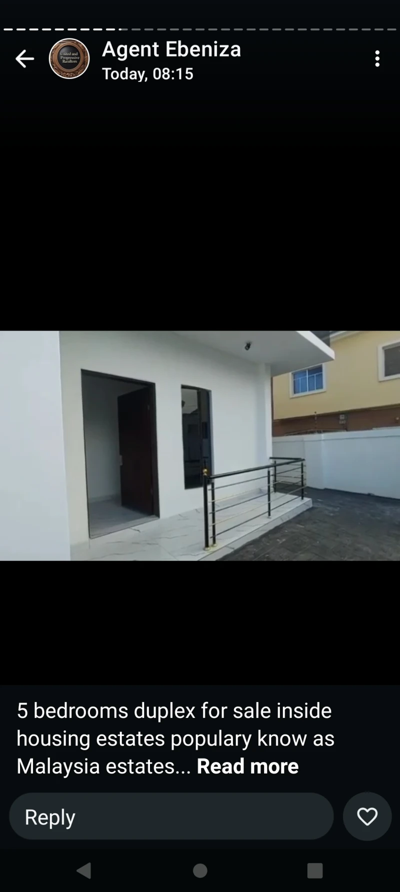 Duplex for Sale in 5 bed room duplex at Malaysia estate, Delta - Image 1