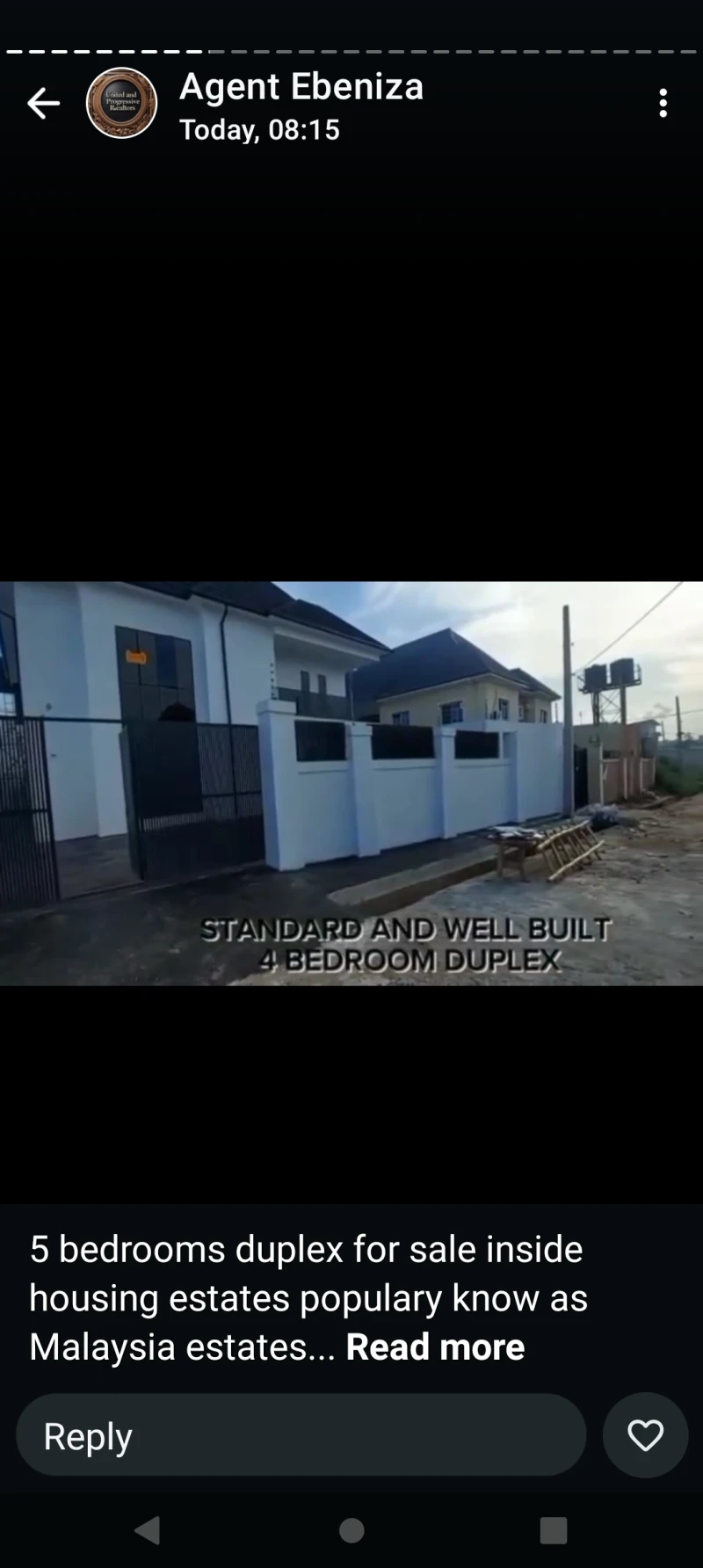 Duplex for Sale in 5 bed room duplex at Malaysia estate, Delta - Image 5