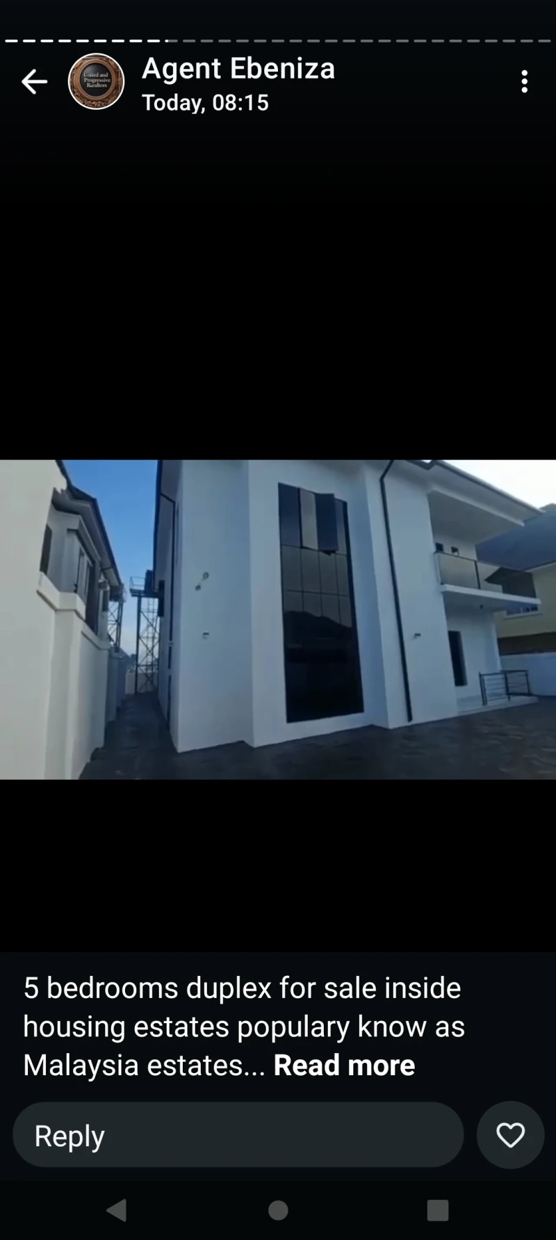 Duplex for Sale in 5 bed room duplex at Malaysia estate, Delta - Image 2